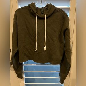 Wild Fable, Cropped, Raw Edge, Hoodie, Small